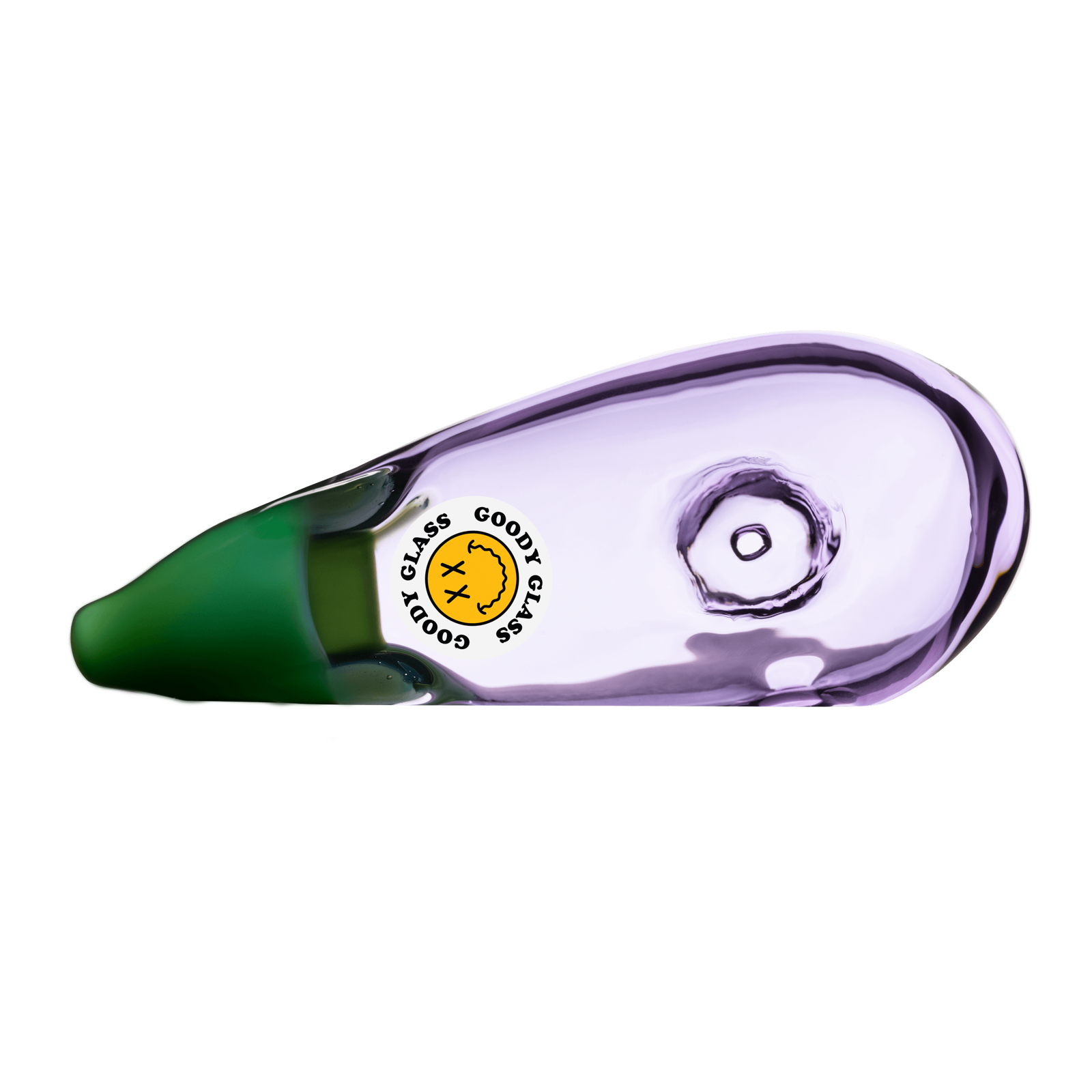 Goody Glass Eggplant Hand Pipe