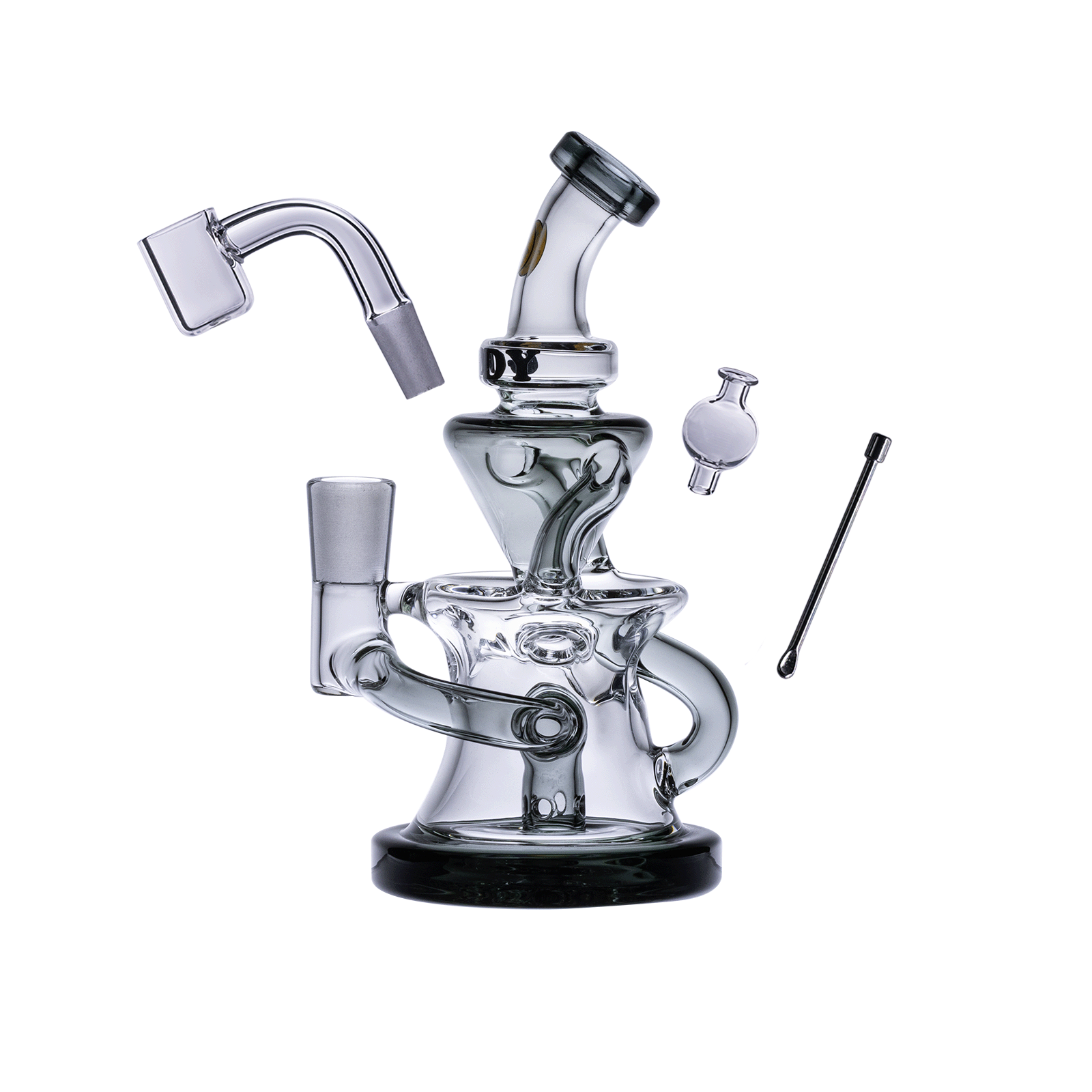 Goody Glass Miss Swiss Recycler Dab Rig