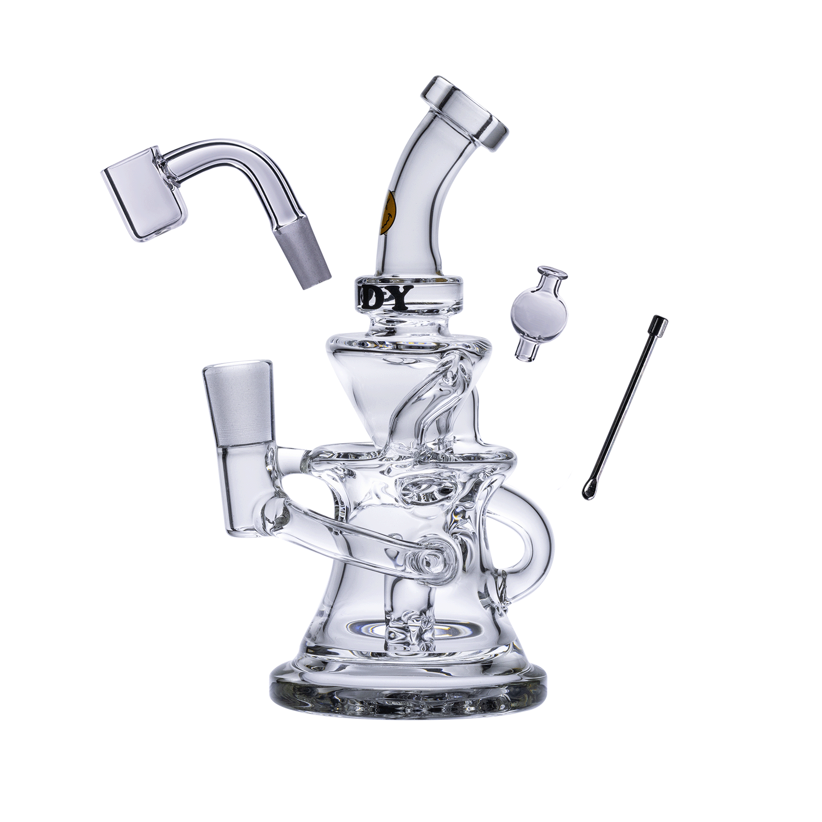 Goody Glass Miss Swiss Recycler Dab Rig