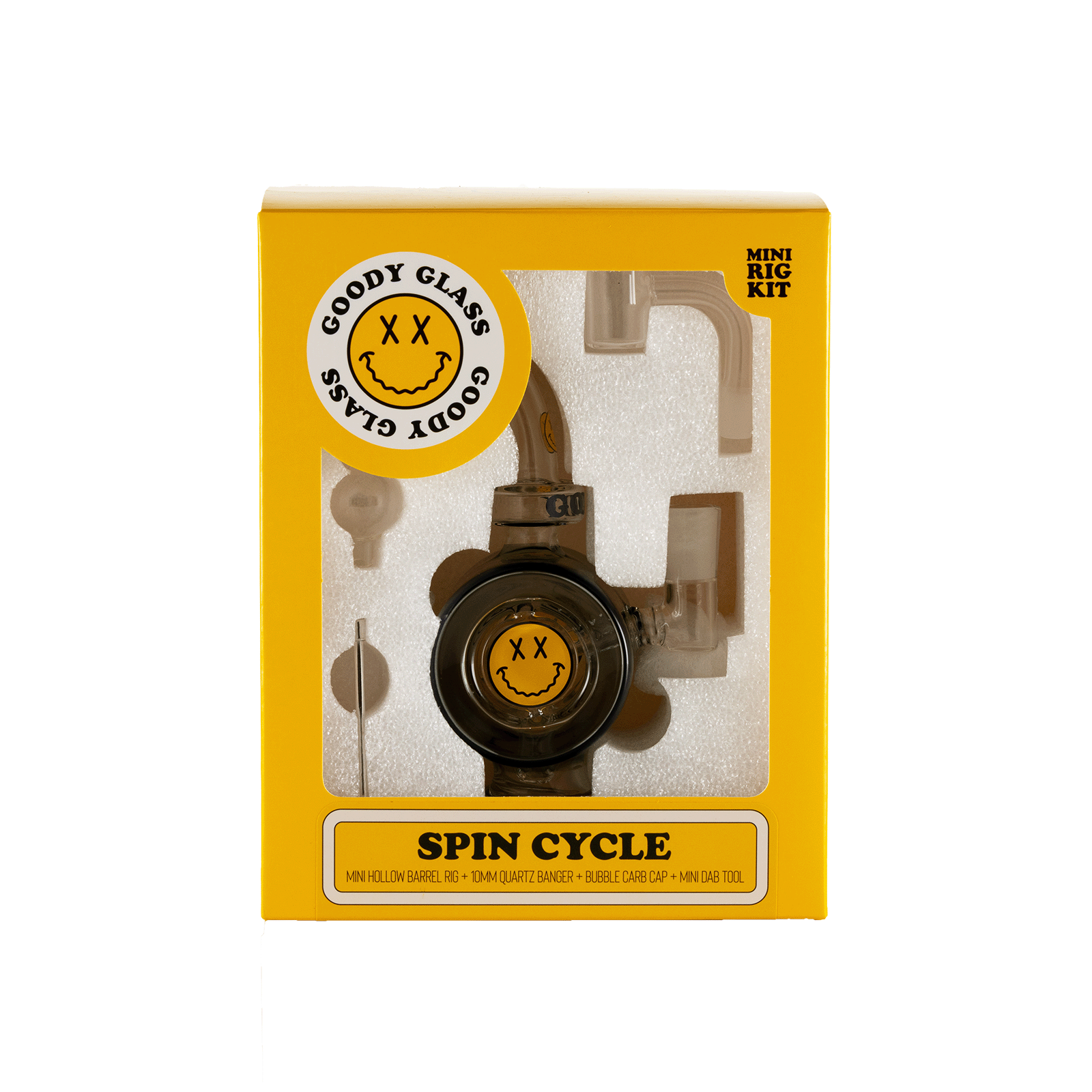 Goody Glass Spin Cycle Mini Dab Rig