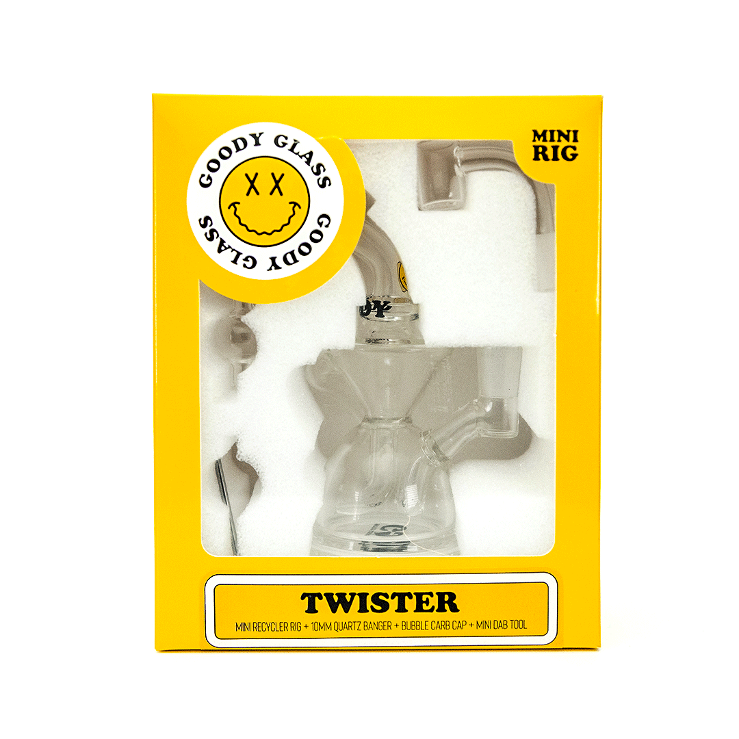 Goody Glass Twister Dab Rig Kit