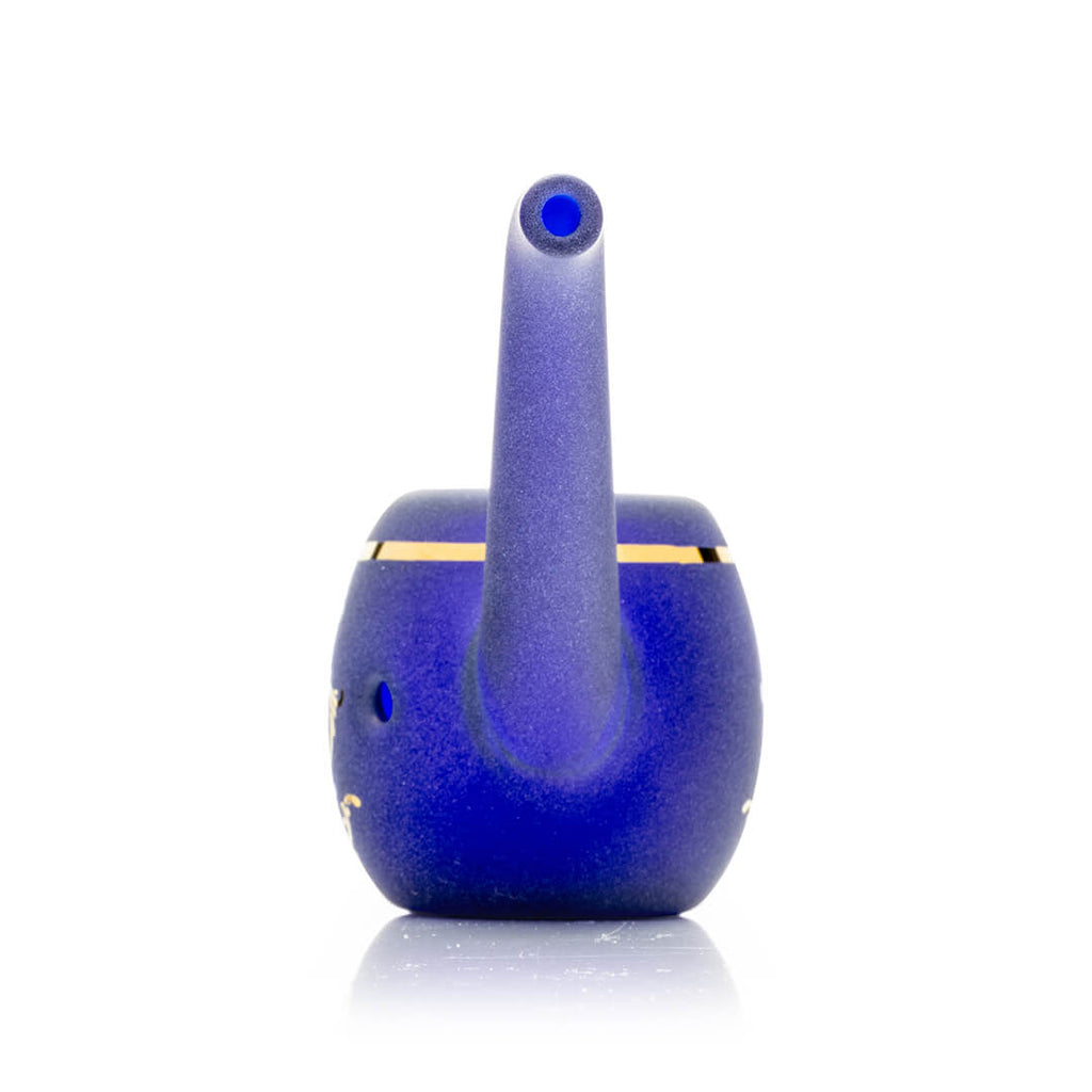 Hemper Jeweled Egg Glass Sherlock Pipe