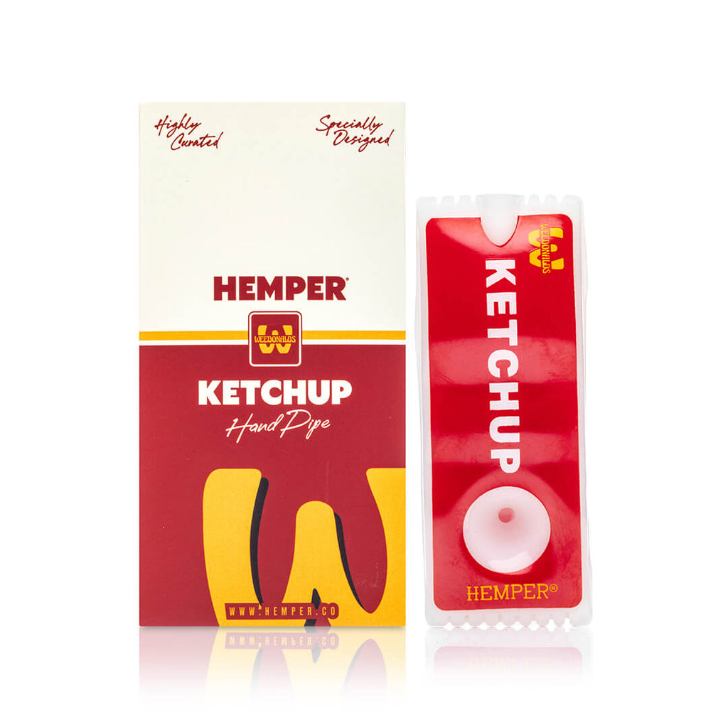 Hemper Mcdonalds Ketchup Packet Hand Pipe