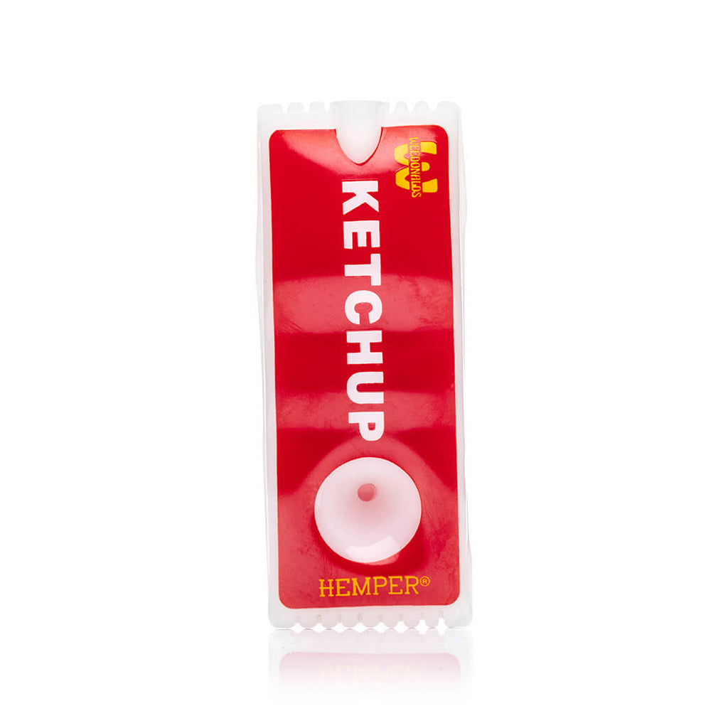 Hemper Mcdonalds Ketchup Packet Hand Pipe
