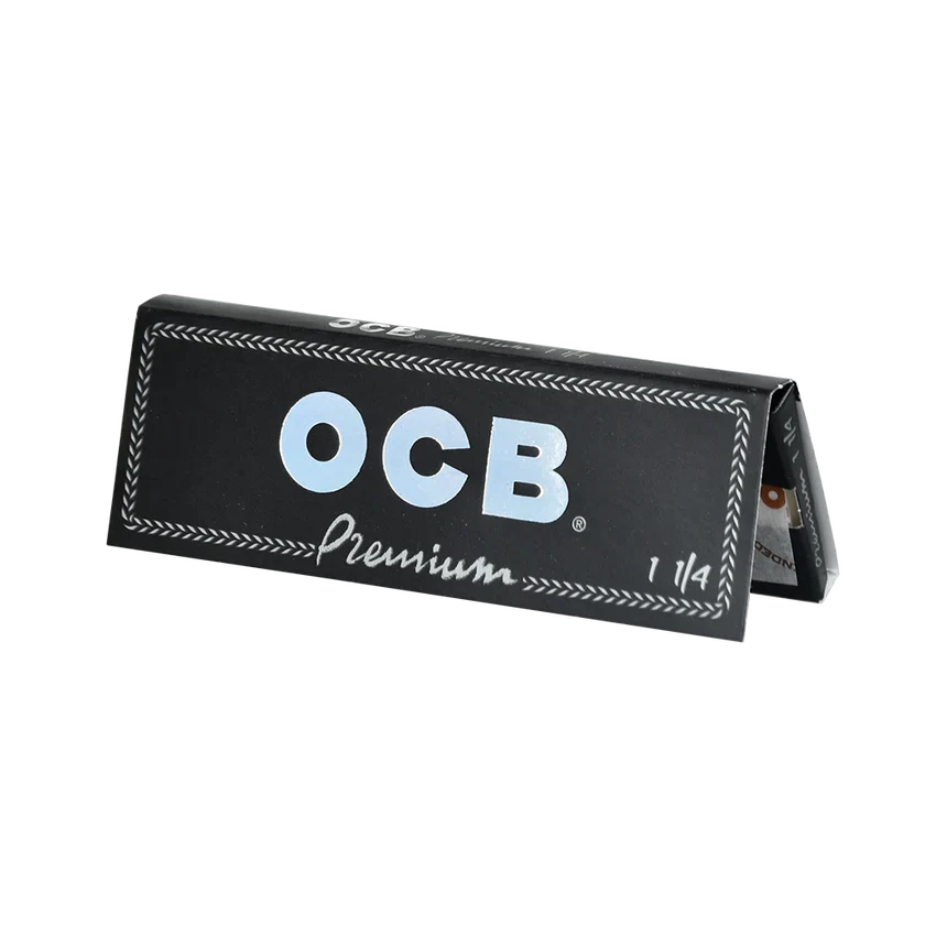 OCB 1.25” Premium Rolling Papers | 24pc Display