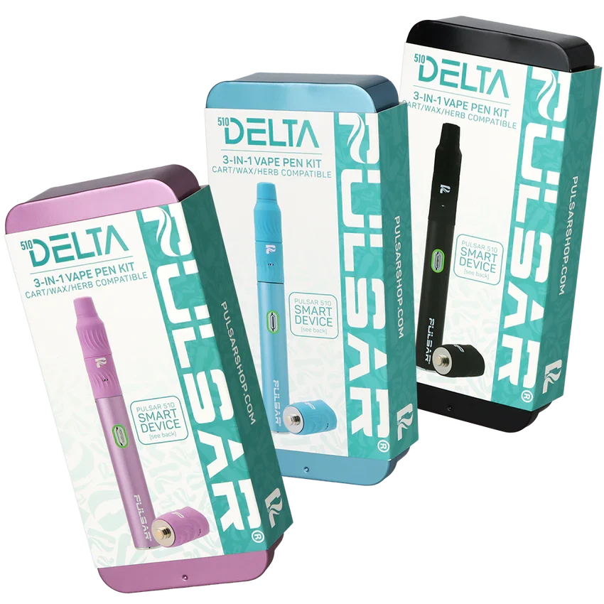 Pulsar 510 Delta 3-in-1 Vape Pen Kit 🌿🍯🔋