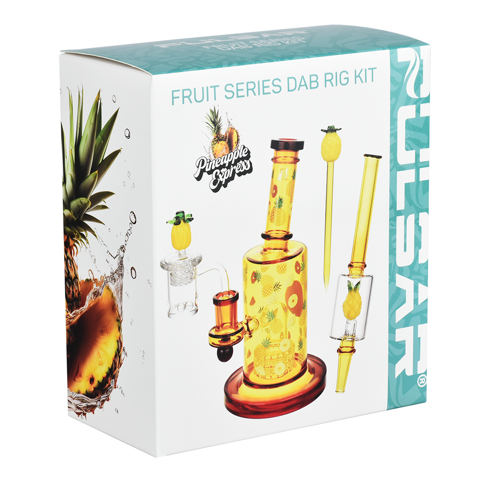 Pulsar Fruit Series Pineapple Express Dab Rig Kit
