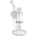 Pulsar Hearts On Hearts Recycler Bong