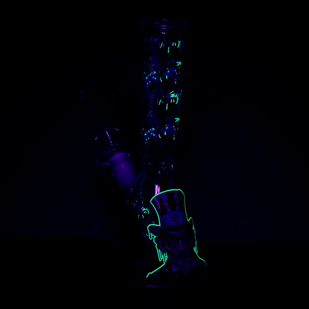 Pulsar Melting Uncle Sam Beaker Bong