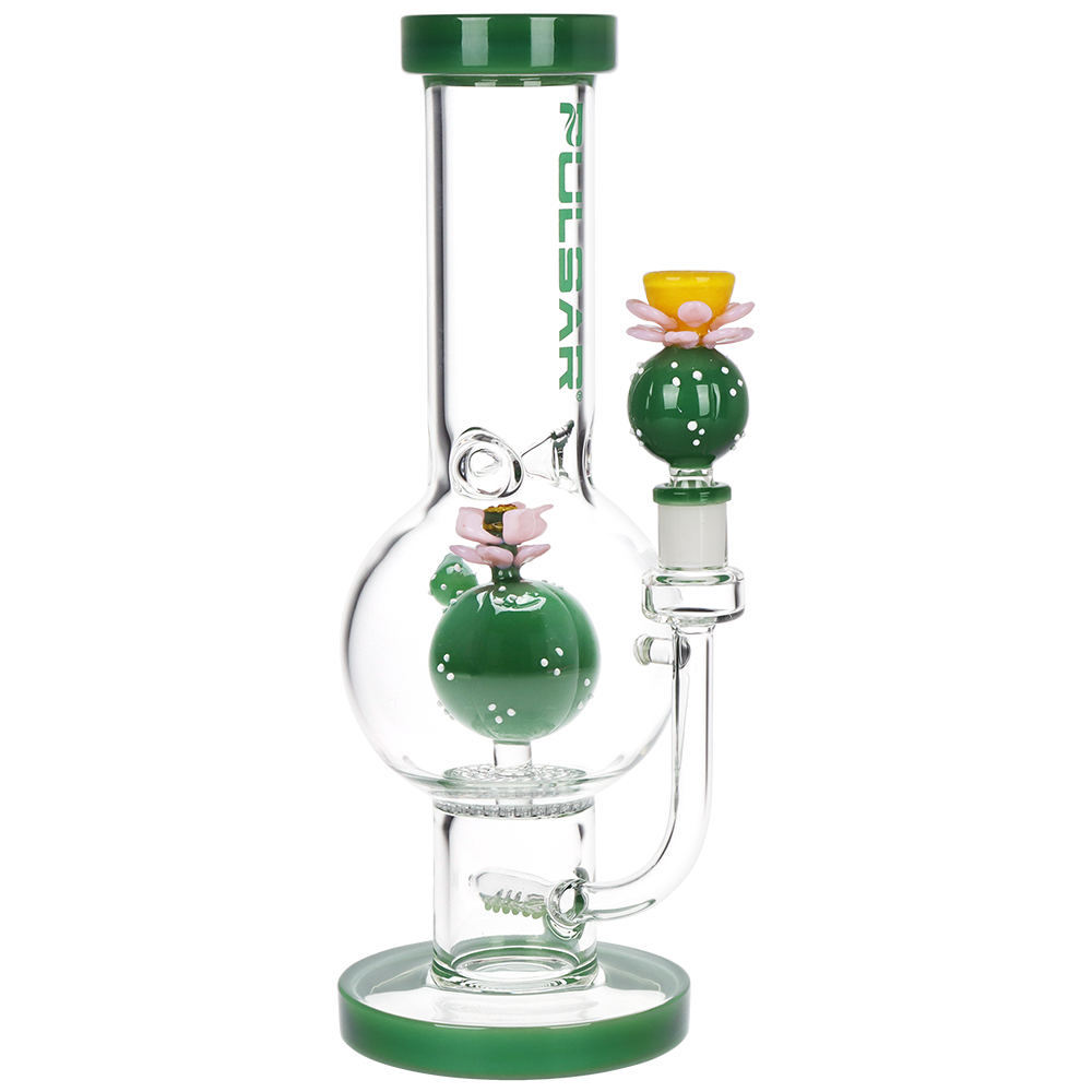 Pulsar Peyote Bloom Glass Bong