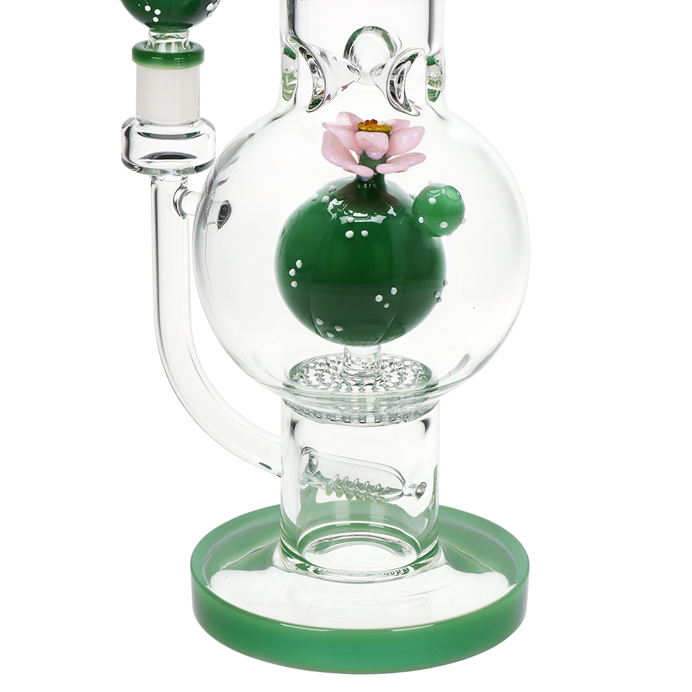 Pulsar Peyote Bloom Glass Bong