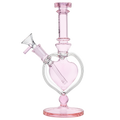 Pulsar Pink Heart Chalice Bong