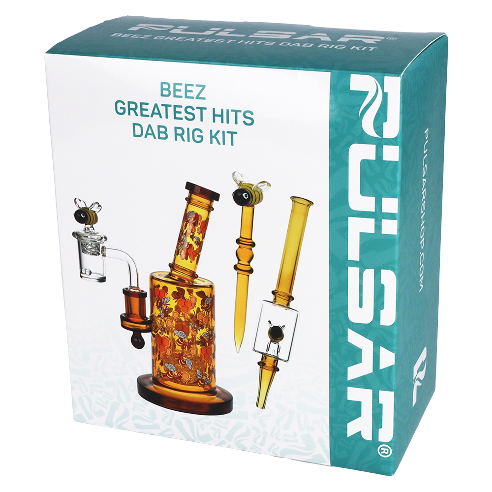 Pulsar UV Glow Bees Dab Rig Kit