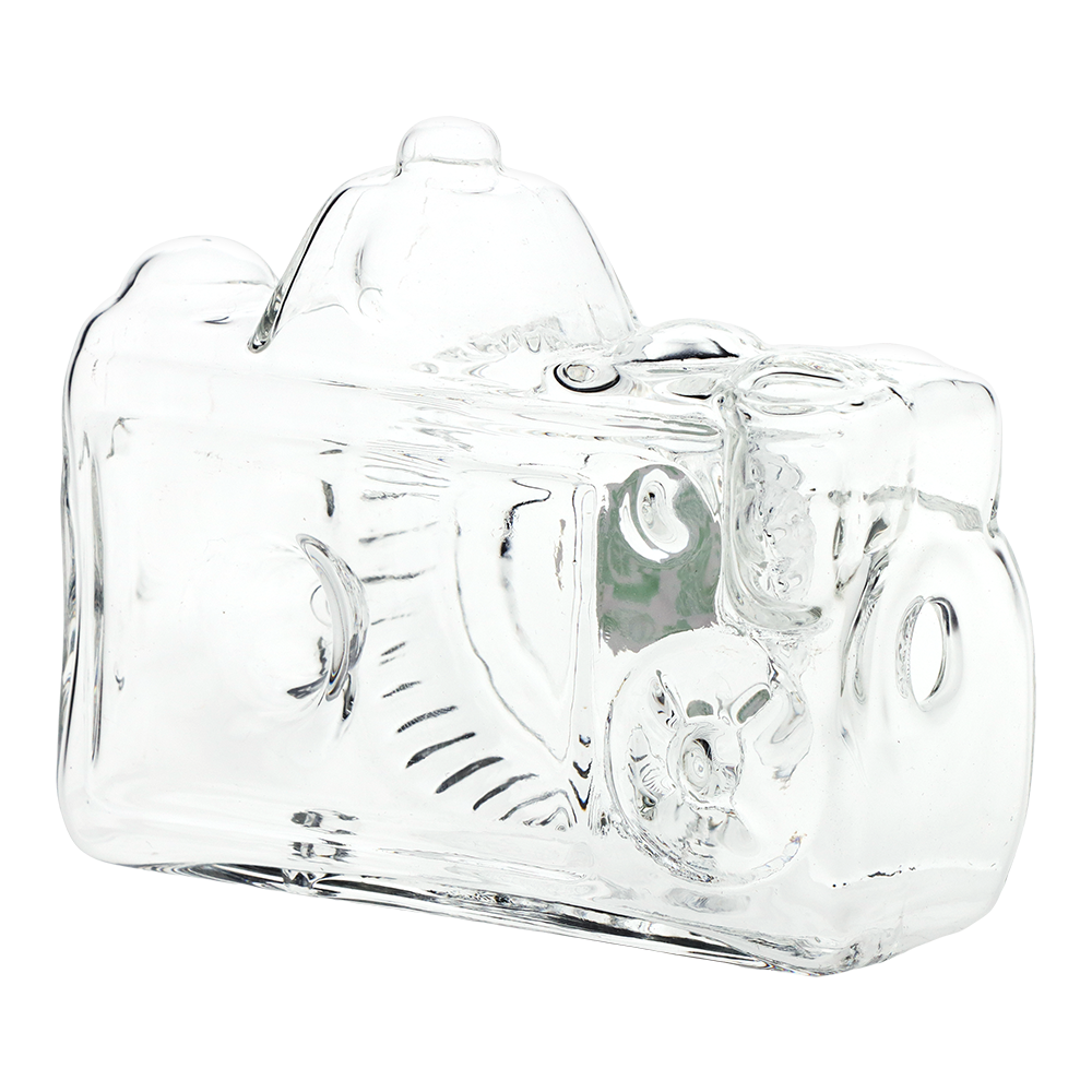 SeshGear Old School Camera Glass Pipe