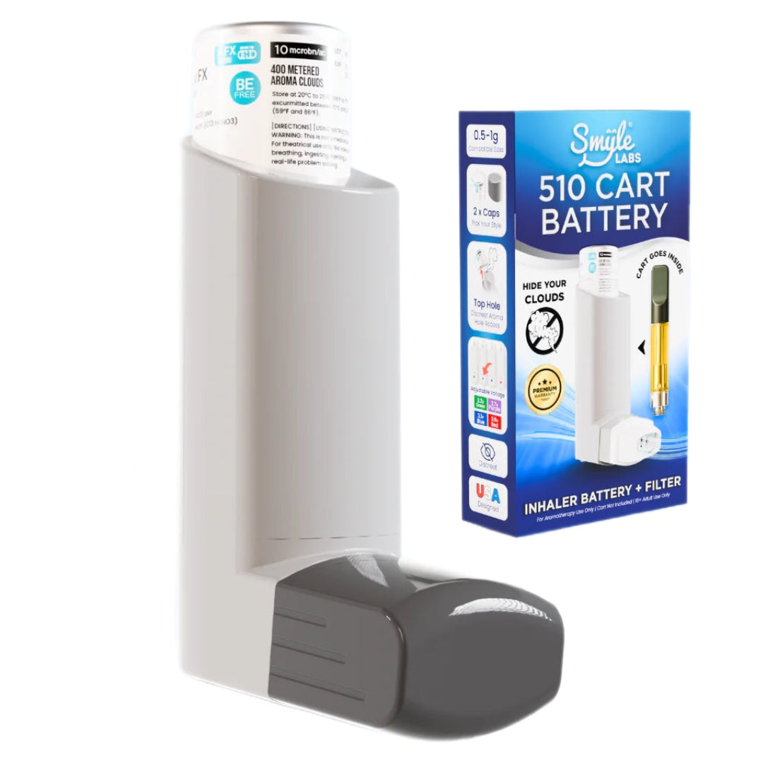 Smyle Labs INHALER 510 Vape Cart Battery with Filter 🔋