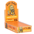 Zig Zag Orange 1.25” Rolling Papers | 24pc Display